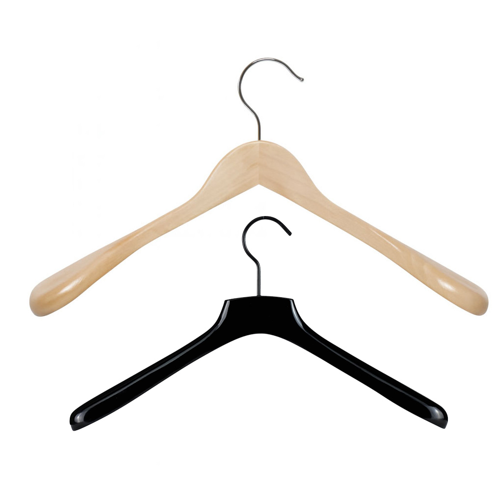 Premium Breitschulterbügel Holz Premium Breitschulterbügel Holz