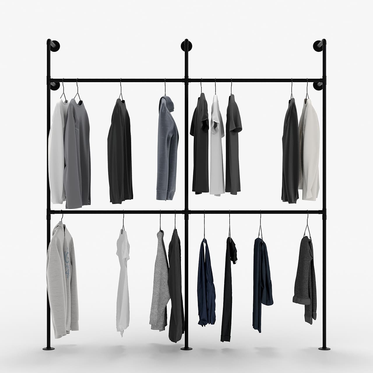 Regalsystem schwarz Regalsystem schwarz