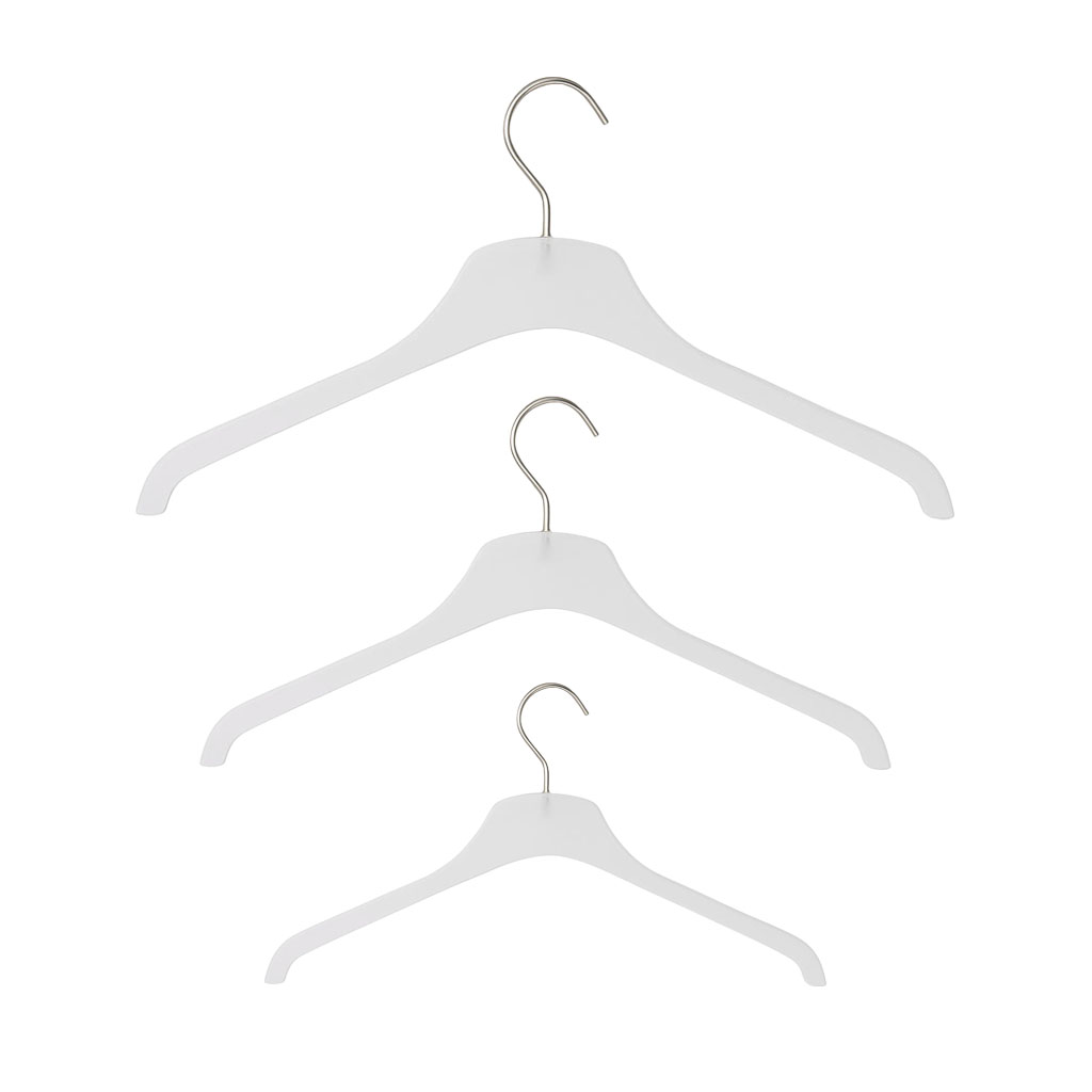 Kleiderbügel gerade weiß Kleiderbügel gerade weiß