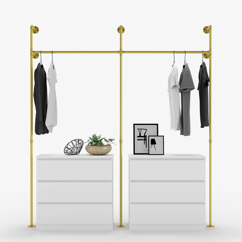 Ladenbausystem PAMO, gold Ladenbausystem PAMO, gold