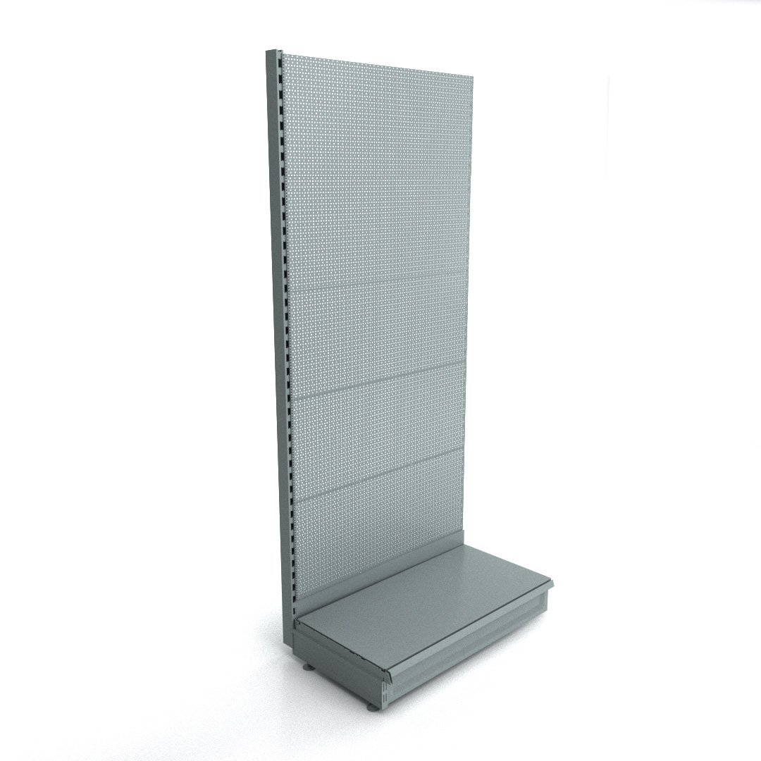 Wandregal-Set METALL, Anbaueinheit