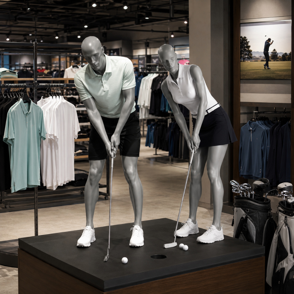 Golf Schaufensterpuppe Herren