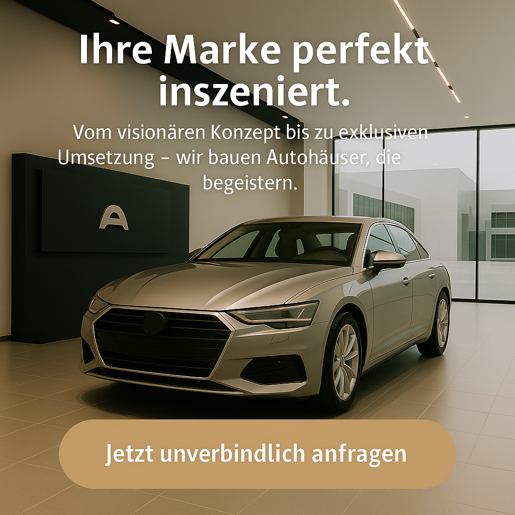 Ladenbau Autohaus