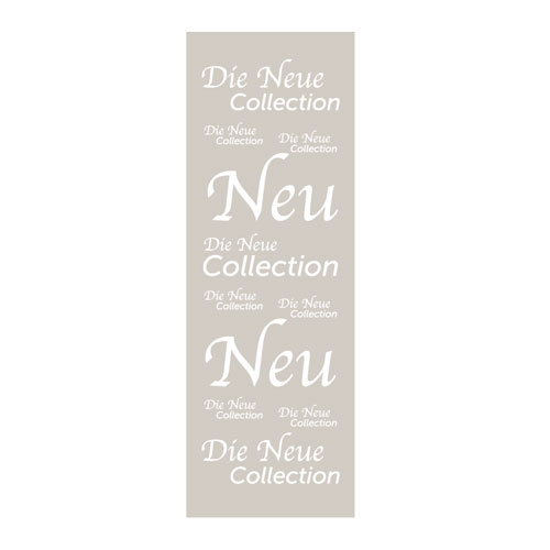 Plakat 'Neue Collection'