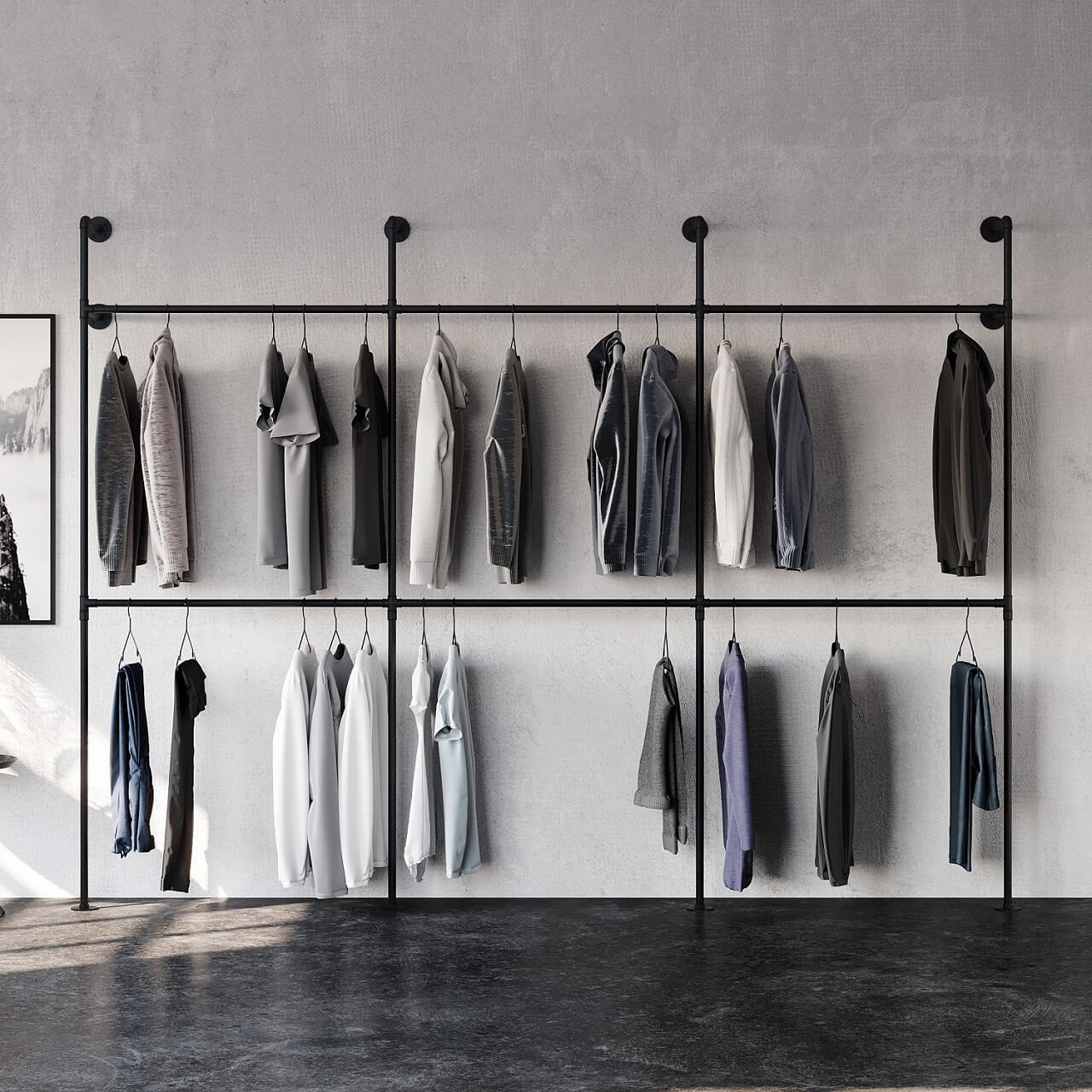Ladenbausystem schwarz Ladenbausystem schwarz