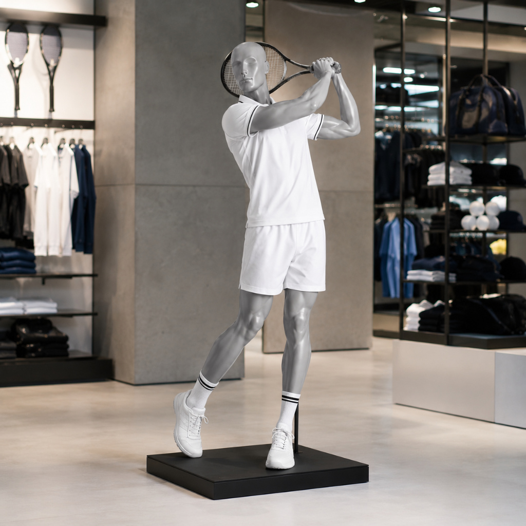 Golf Schaufensterpuppe Herren – Schwung-Pose