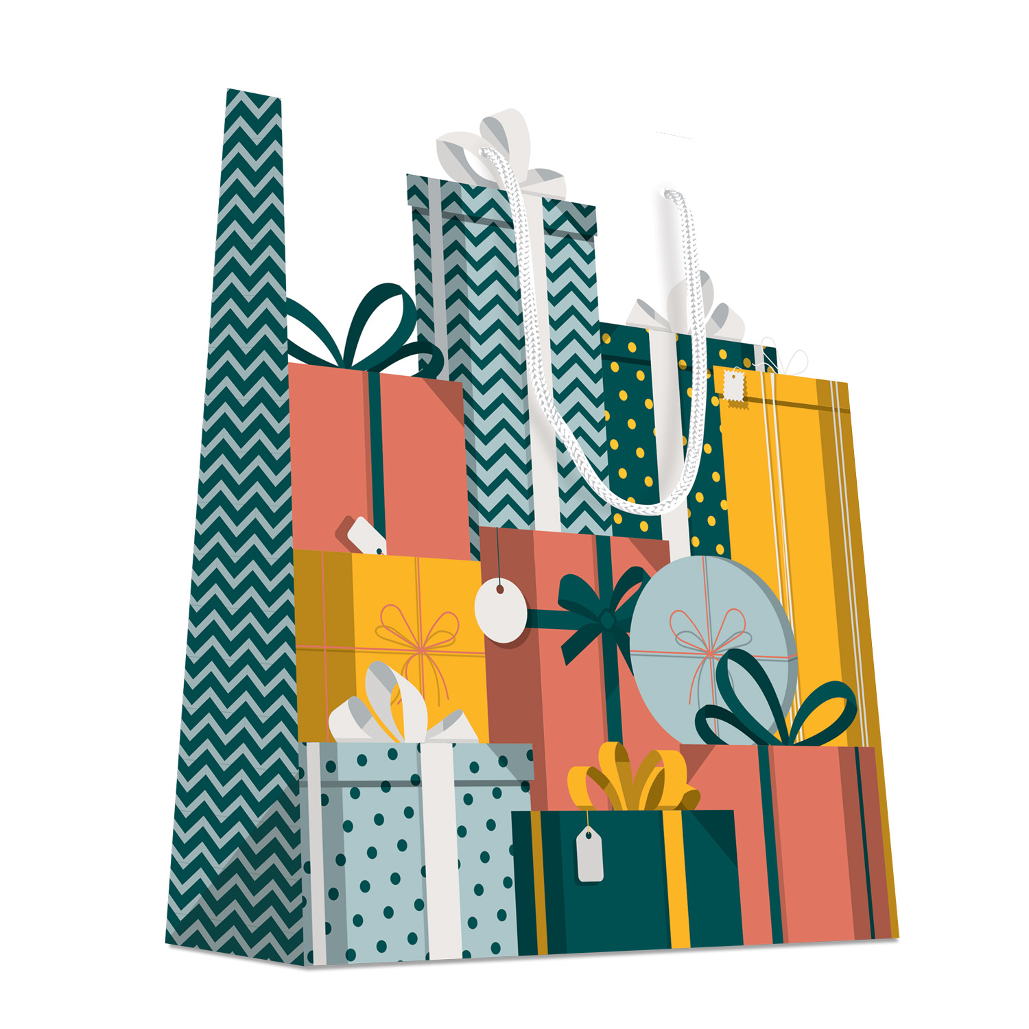 Papiertragetasche Geschenke groß