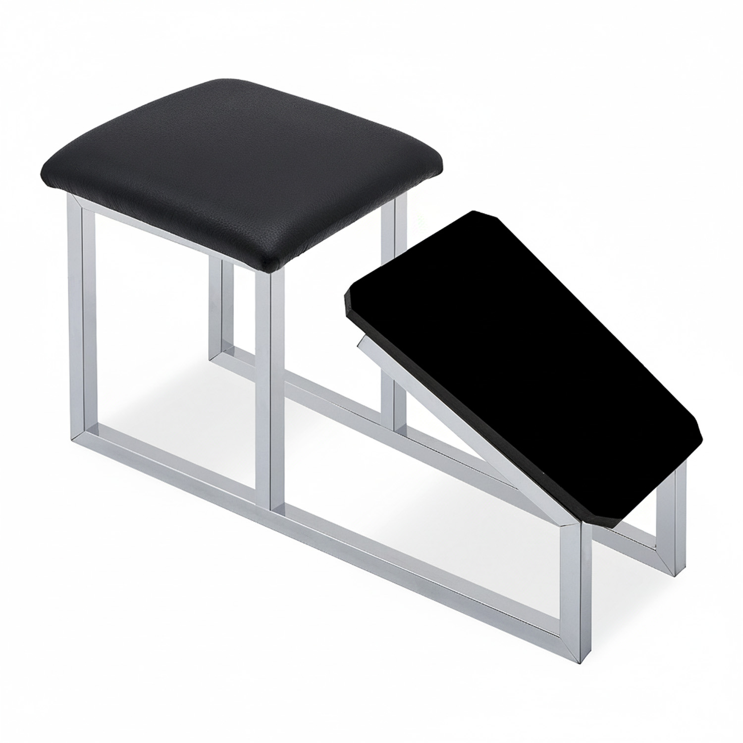 Schuh-Anprobe-Hocker