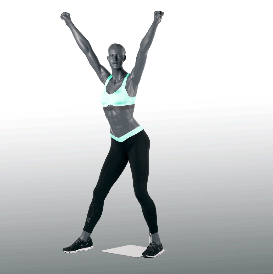 Schaufensterpuppe Dame sportlich Schaufensterpuppe Dame sportlich