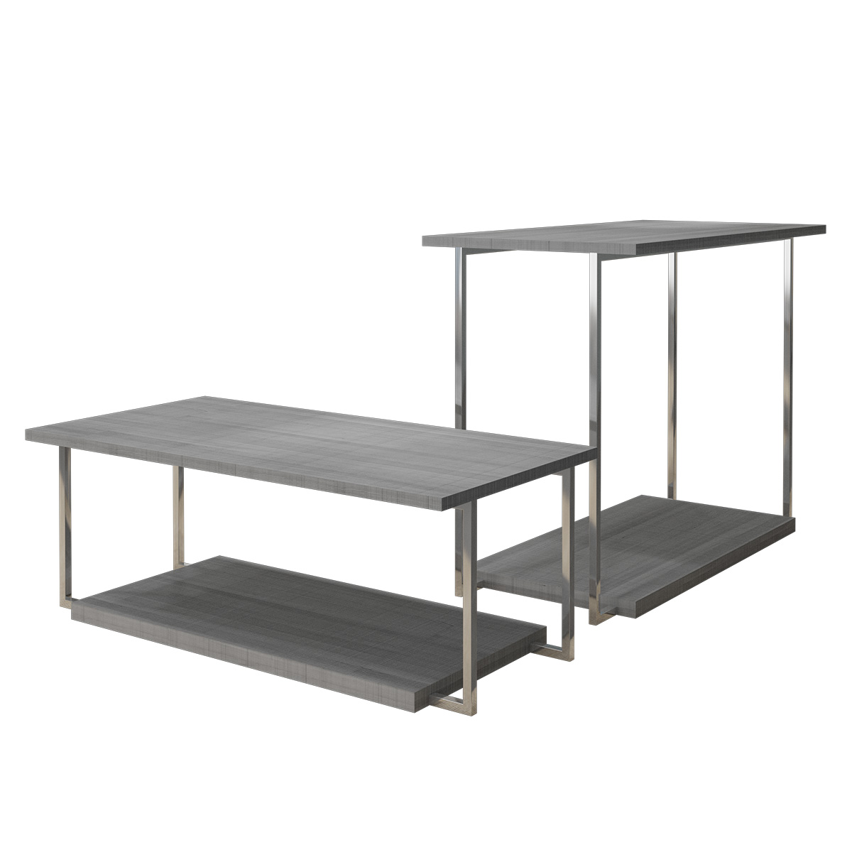 Vorlagetisch groß chrom