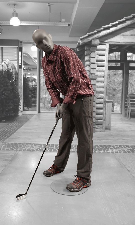 Sportlicher Mann Schaufensterpuppe Sportlicher Mann Schaufensterpuppe