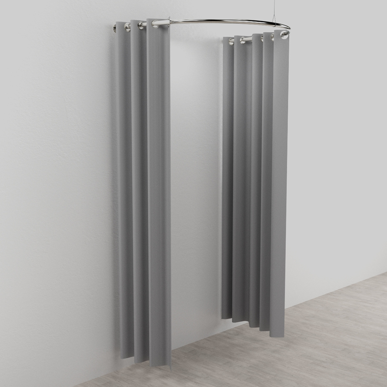 Umkleidekabine rund B 98 T 80 cm