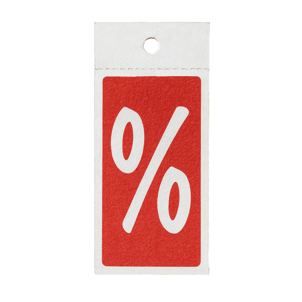 Kartonetikett für Kleiderbügel