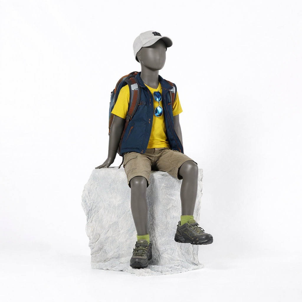 Kindliche Schaufensterpuppe