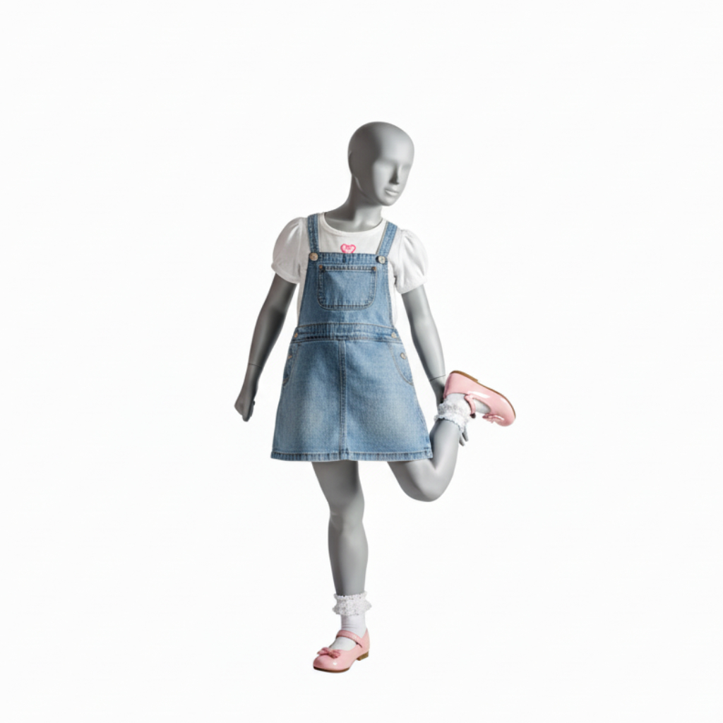 Schaufensterfigur Kind dynamisch