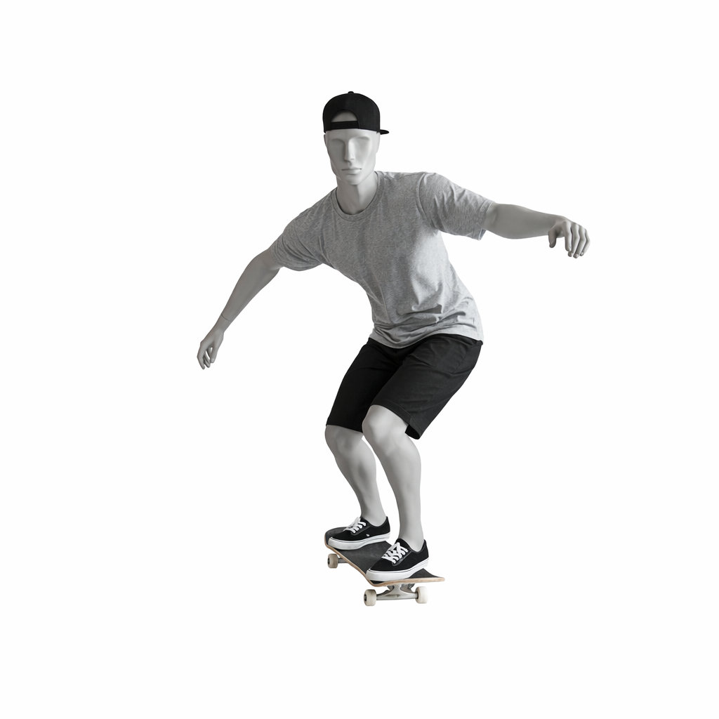 Schaufensterfigur Herr Sport