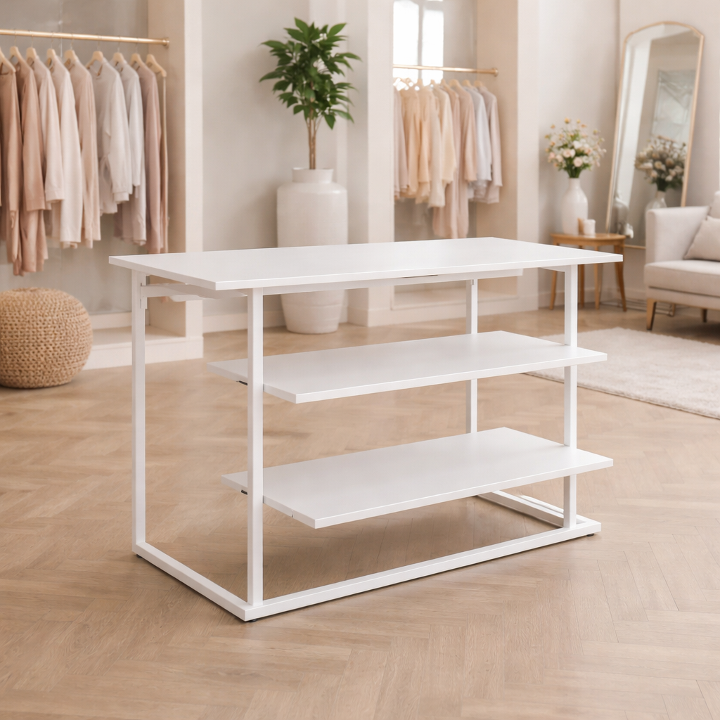 Stufentisch Set weiß/weiß