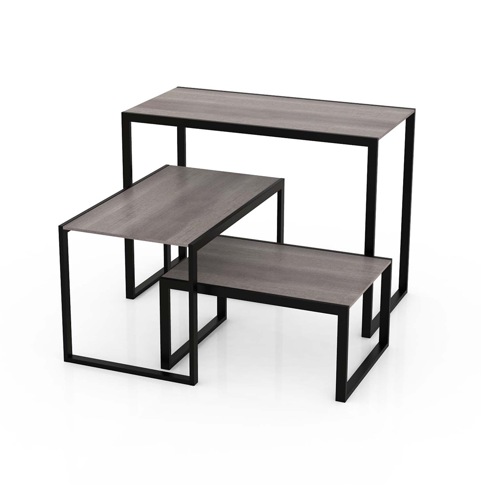 Vorlagetisch Set schwarz