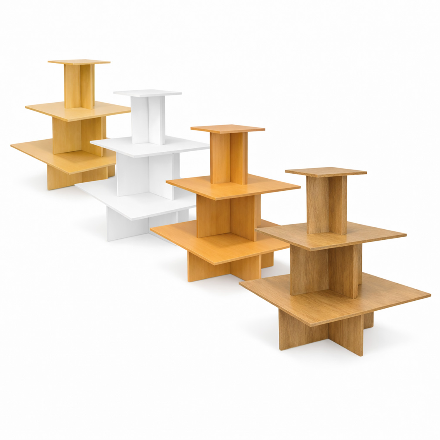 Pyramidentisch 3 Ebenen