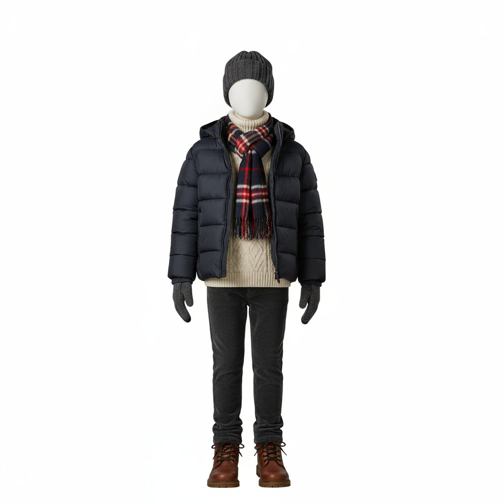 Kinderfigur Valencia mit abstraktem Kopf