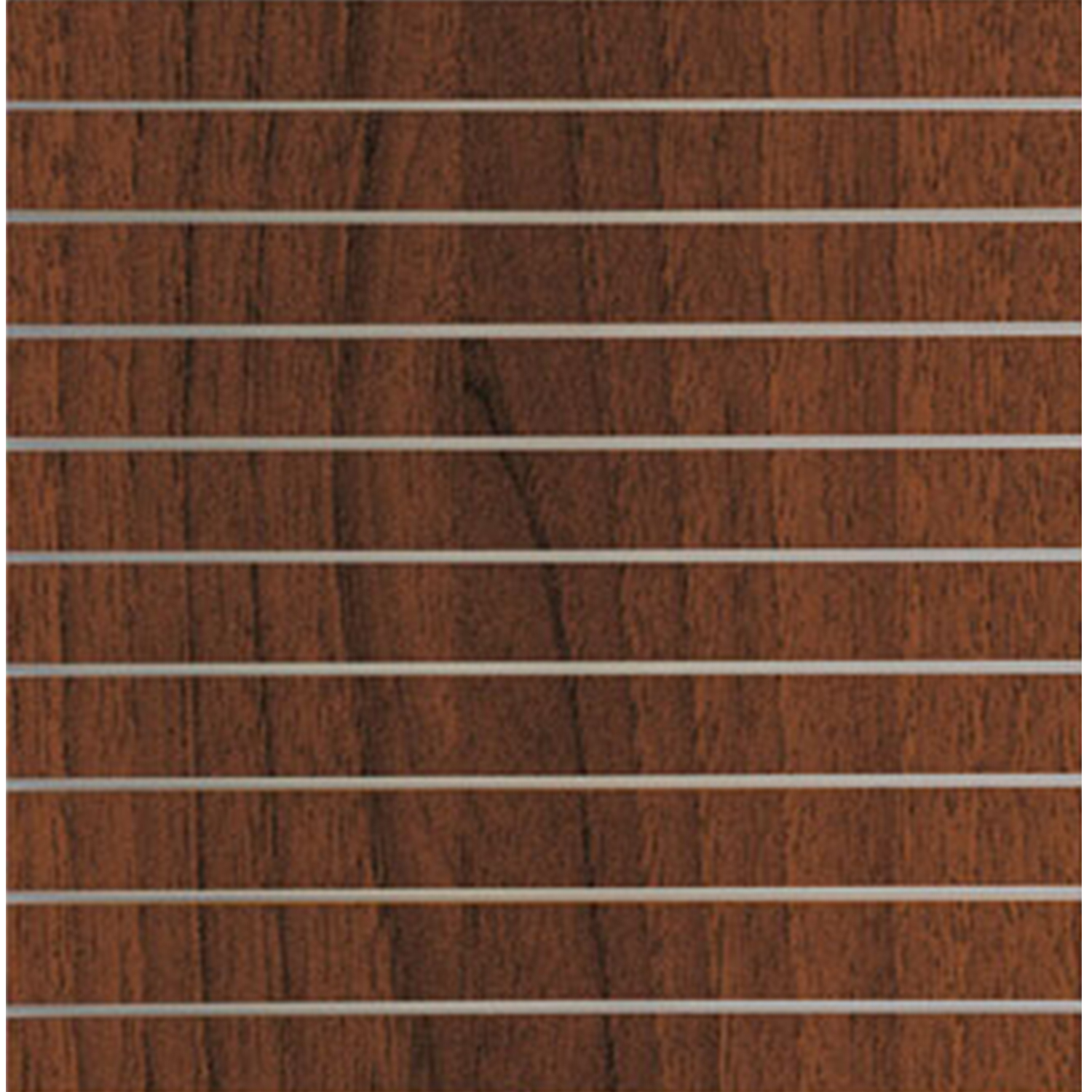 Spacewall Lamellenwand Slatwall Nussbaum