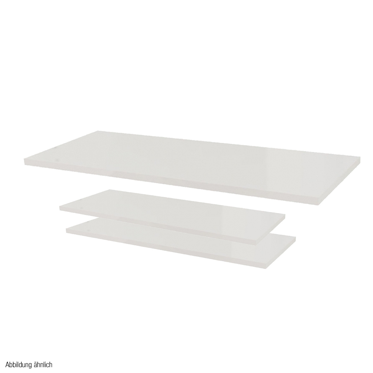 Holzplatten-Set weiß 