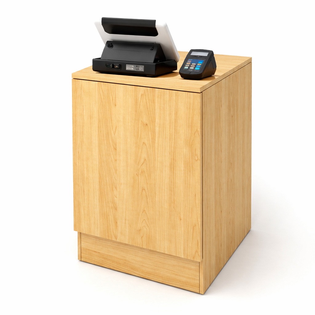 Ladentheke Dekor Ahorn